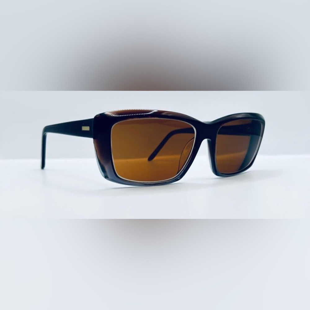 Esprit Brown Tinted Rectangle Sunglasses